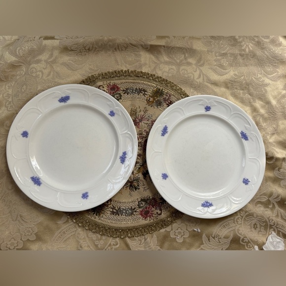 Adderley England Set of 2 Dinner Plates - Picture 1 of 6